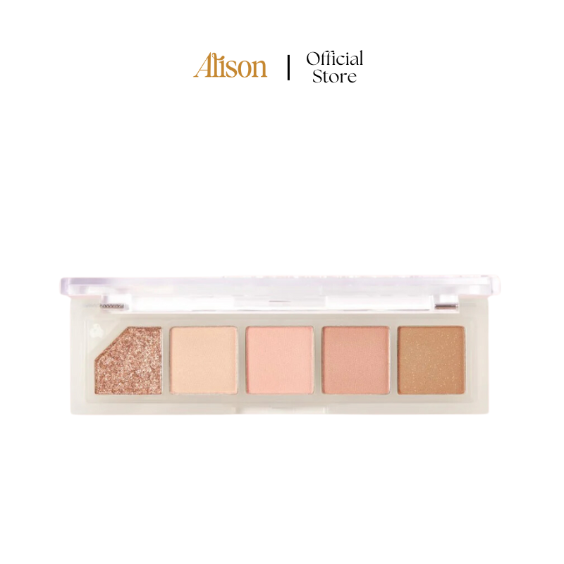 Phấn Mắt Unleashia Mood Shower Eye Palette được thiết kế nhỏ gọn